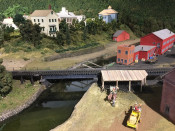 River landscape model