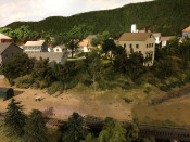 building landscape model