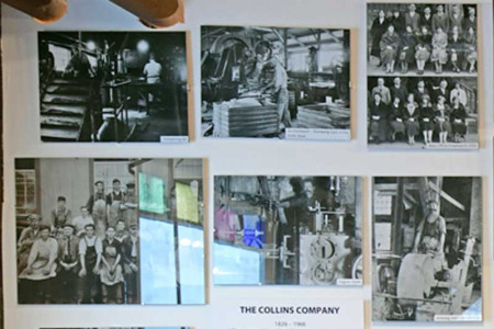 Closeup of Collins Company Employees