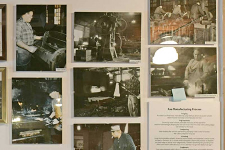 Closeup of Collins Company Employees