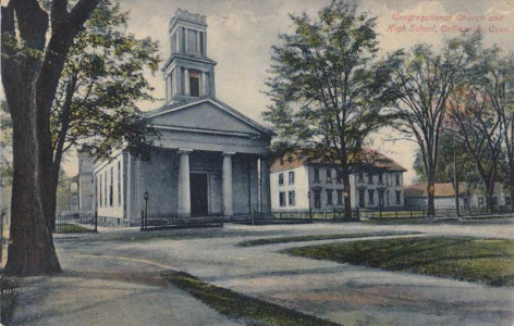 Canton, CT - Congregational Church & High School