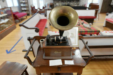 American inventor Thomas Edison was officially credited with inventing the phonograph