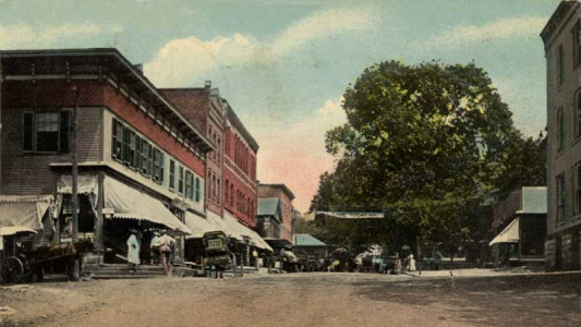 Then: Collinsville, CT - Lower Main Street